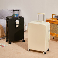 Valise de voyage multifonctionnelle à roulettes silencieuses extensibles grande capacité, ensemble de 3 pièces, directement de l'usine, pour la famille