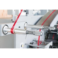 Machine d'impression d'étiquettes de soin de lavage de vêtements de 5 6 7 8 couleurs/Machine d'impression automatique d'étiquettes de ruban de satin de tissu Flexo