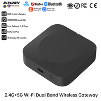 Passerelle sans fil intelligente multi-mode SIXWGH Tuya Zigbee 3.0 Wi-Fi, Hub de contrôle de la maison intelligente via Smart Life pour le contrôle iOS
