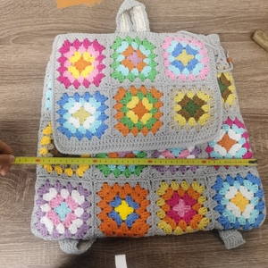 Sac en crochet fait main personnalisé 2025 pour femme – Dernière collection, motif brodé tendance, artisanat textile et de tissu - Product Image 2