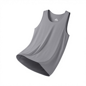Camiseta Deportiva de Alto Rendimiento para Hombre, Secado Rápido, Sin Mangas, para Gimnasio, Fitness, Running, Ropa Deportiva, 100% Algodón, Cuello Redondo - Product Image 5