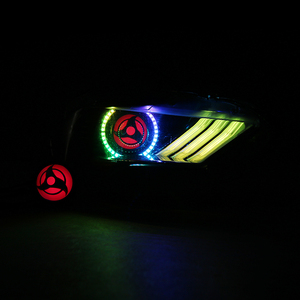 ไฟหน้า <span class=keywords><strong>LED</strong></span> แบบไดนามิกปีศาจตาไฟ DIY ควบคุมผ่านแอพ WIFI - Product Image 4