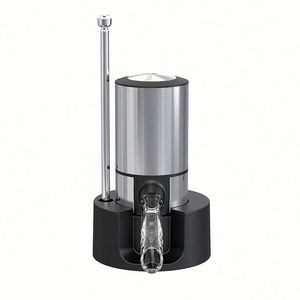 Oil Vinegar <b>Spray</b> Bottle Stainless Steel Glass Metal Portable Travel 100ml Capacity Multi-functional Kitchen Tool Retractable - Product Image 3