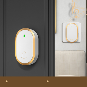 Le plus récent 300m 38 sonnerie sans fil son fort sonnette longue Distance EU AU UK US Plug carillon intelligent étanche sonnette <span class=keywords><strong>de</strong></span> porte extérieure - Product Image 4