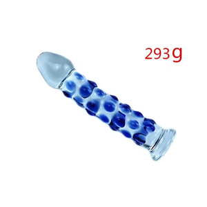 Heißer Verkauf Kristall Boro silikat Glas Sexspielzeug weibliche <span class=keywords><strong>Penis</strong></span> Stimulation G-Punkt Massage gerät hitze beständige Glas dildo Homosexuell Spielzeug - Product Image 4
