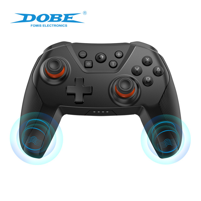 DOBE Factory Direct Supply BlueTooth Wireless Controller With Dual Motor Vibration for Nintendo Switch PC Game Accessories