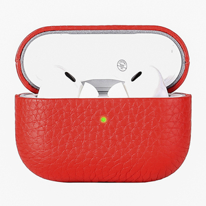 Nouvel étui de luxe antichoc en cuir pleine fleur grainé pour écouteurs <span class=keywords><strong>Pro</strong></span>, disponible en plusieurs couleurs avec logo personnalisé - Product Image 5