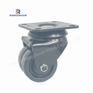 Roda do perfil baixo Rodas dobro do <span class=keywords><strong>nylon</strong></span> Capacidade de carga alta <span class=keywords><strong>2</strong></span> polegadas/1,5 polegadas - Product Image 4