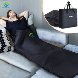 Xách tay phòng tắm hơi chăn với dây kéo chúng tôi cắm Zip lên cơ thể sưởi ấm điện từ phòng tắm hơi chăn cho nhà Spa - Product Image 5