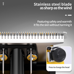 Kemei KM-1791 5w 2000mAh Over 6000RPM More Functional Replaced Head Replacements Hair Clipper <strong>Nose</strong> Hair Remover Set Beard Shaver - Product Image 3