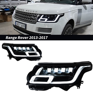 ไฟหน้าสำหรับ Land Range L405 ปี 2013-2017 ชุดไฟหน้า LED อัพเกรดแบบ Matrix DRL พร้อมไฟเลี้ยว Sequential รุ่นที่ 1 เมทริกซ์ ดีอาร์แอล - Product Image 2
