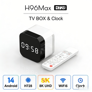 H96 MAX TESTÉ, Boîtier de Streaming 8K, Garantie 12 Mois, Décodeur Intelligent, Boîtier <span class=keywords><strong>IPTV</strong></span> Android, Europe, France, Allemagne, États-Unis, Livraison Gratuite - Product Image 3