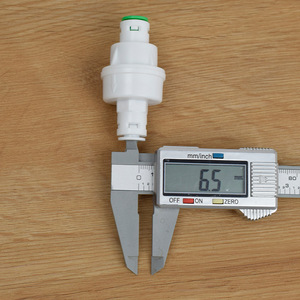 Vanne de réduction de pression pour purificateur d'eau, 1/4 pouces, en plastique, réglable, pour machines à eau pure RO - Product Image 1