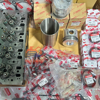 Kit de réparation moteur Yanmar 3D84 3T80 4D84 3TNE78 3TNV76 3TNV84 3TNE84 3TNV88 4TNV88 4TNV94 4TNE98 4TNV98 Kit de chemises de cylindre moteur