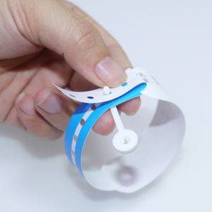 Bracelet médical jetable, Logo personnalisé, pour hôpital ou adulte, Identification des animaux de compagnie - Product Image 4