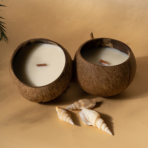 Luxury handmade dừa thơm sáp nến cho trang trí nội thất tùy chỉnh cho đám cưới năm mới sinh nhật Tạ Ơn - Product Image 2