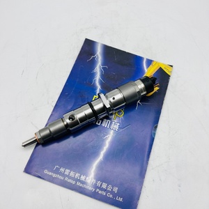 หัวฉีดคุณภาพสูง PC300-8 6D114 หมายเลข 5263308 6745-12-3100 หัวฉีดคอมมอนเรล 0445120236 - Product Image 1