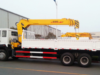 Grue montée sur camion de 12 tonnes SQ12SK3Q avec pièces de rechange à vendre