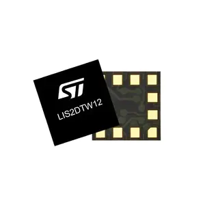 LIS2DTW12 الأسهم LIS2DTW12TR MEMS الإخراج الرقمي المزدوج أجهزة استشعار الحركة ic رقائق مكونات إلكترونية واحدة توقف سعر البيع الأصلي