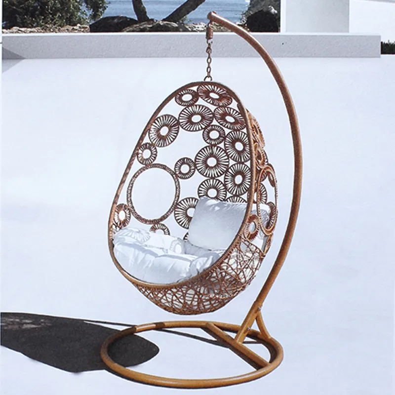 Balancelle de jardin chaise avec support intérieur et extérieur balcon extérieur luxe pour adultes fabricant