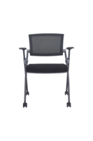 Chaise de bureau pliable moderne Eagleseating – Confortable, dossier en maille, assise en tissu mousse, empilable pour réunions – Vente en gros