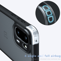Pour Oneplus ACE6 6T 15R Design professionnel Coque de téléphone portable en TPU mat antichoc