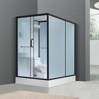 Pod de Salle de Bain Modulaire SMC Préfabriqué Tout-en-Un Moderne avec Douche et Toilettes