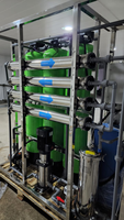 1000l/h250Lph, système de traitement de l'eau de mer par osmose inverse, enlèvement de sel d'eau de mer, usine de dessalement d'eau de mer à vendre