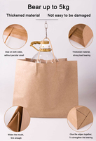 Autocollant personnalisé avec logo et sacs en carton biodégradable pour vêtements et chaussures, poignée Flexiloop, couleur violet/violette