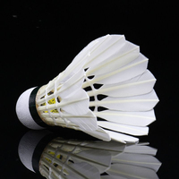 Volant de badminton professionnel léger de haute qualité en plumes de canard RSL No.5 Tourney pour tournois et clubs de badminton