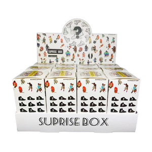 SY Sneaker modelo caja ciega con vitrina transparente 3D Mini Sneaker juguete Color aleatorio/estilo caja misteriosa para regalo <span class=keywords><strong>de</strong></span> tendencia - Product Image 2