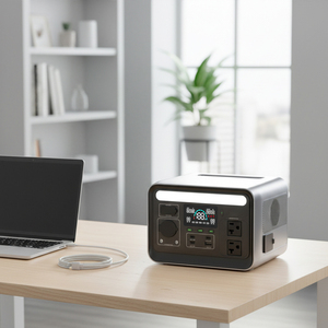 MIQI High Capacity Energy Power Bank Outdoor 350w Ups Solar <b>Generator</b> Portable Emergency Backup Lifepo4 Battery Power Station - Product Image 4