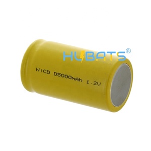 Ricaricabile D Cell 5AH <span class=keywords><strong>NiCd</strong></span> D batteria 5000mAh 1.2V <span class=keywords><strong>NiCd</strong></span> dimensione batteria 5000mAh 5AH D celle nichel cadmio batteria - Product Image 2