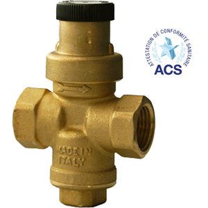 Mignon Minibrass PN 16 3/4 FF Asiento de acero inoxidable Válvula reductora de presión de alta eficiencia - Product Image 2