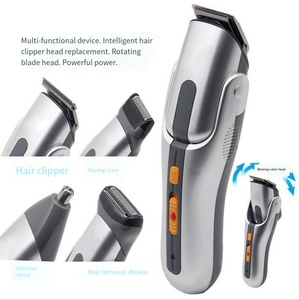 Kit de toilettage <span class=keywords><strong>pour</strong></span> homme 5 en 1, tondeuse à cheveux professionnelle, tondeuse à barbe et à <span class=keywords><strong>nez</strong></span>, tondeuse à cheveux, rasoir - Product Image 2
