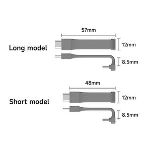 Cavo Dati USB 4.0 <span class=keywords><strong>TUTI</strong></span> ad Alta Velocità 240W 5A Ricarica Rapida 57mm TPE 40Gbps 8k60HZ Filo Piatto Angolo 90 Gradi Corto per Telefono - Product Image 6