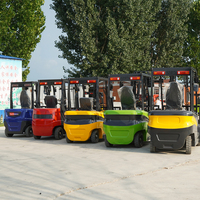 Chariots élévateurs électriques économiques 1000kg 2000kg chariot élévateur électrique complet Heli à palettes avec chargeur de batterie