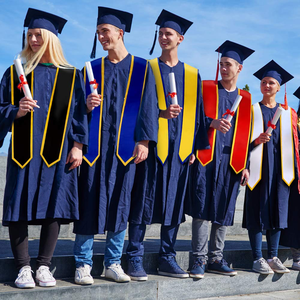 وشاح تخرج بالجملة بطول 72 بوصة مع حواف مزخرفة - Product Image 6