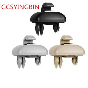 Clips para Visera Solar GCSYINGBIN para Audi A8 A6 A4 A3 Q7 Q5 8U0857562A 8E0857562, Plástico Nylon Gris Beige Negro - Product Image 3