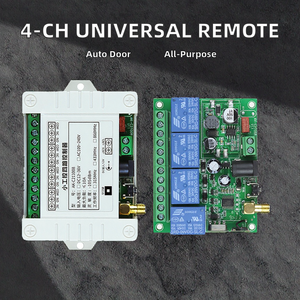 4-Channel 315/<strong>433Mhz</strong> <strong>RF</strong> Wireless <strong>Remote</strong> <strong>Control</strong> Universal for Smart Home Security Monitoring - Product Image 2