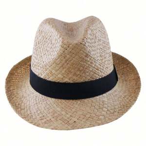Sombrero Fedora de Rafia Tejido a Mano, Estilo Natural, para Mujer y Hombre, Verano 2025, para Viajes, Playa, Vacaciones, Protección Solar - Product Image 6
