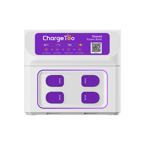 สถานีชาร์จโทรศัพท์เช่าที่ชาร์จที่มีประโยชน์ชาร์จไฟได้8ช่อง5000mAh 60W ตู้ชาร์จมือถือน้ำหนักเบาสำหรับฮอตสปอตท่องเที่ยว - Product Image 1