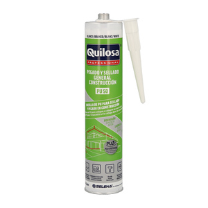 Mastic polyuréthane blanc en cartouche 300 ml. - Product Image 1