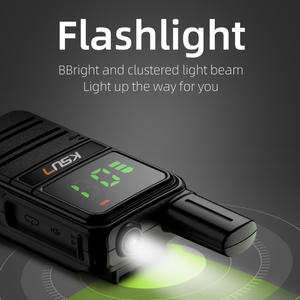 KSUN <span class=keywords><strong>M3plus</strong></span> 5 vatios GMRS Radio de 2 vías UHF FRS Radio bidireccional Walkie-talkie Transmisor de largo alcance Walkie Talkie - Product Image 4