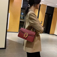 Tas Wanita Model Terbaru 2026 Grosir Fashion, Tas Tangan Wanita Berkualitas Tinggi dengan Rantai Selempang, Dompet Wanita Bahan Kulit PU Mewah