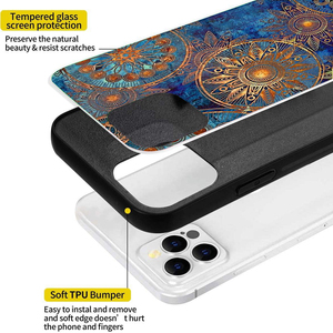 Étui de téléphone en verre trempé texturé pour iPhone 17 16 15 14 13 12 11 élégant unisexe personnalisé image du <span class=keywords><strong>père</strong></span> <span class=keywords><strong>noël</strong></span> - Product Image 3