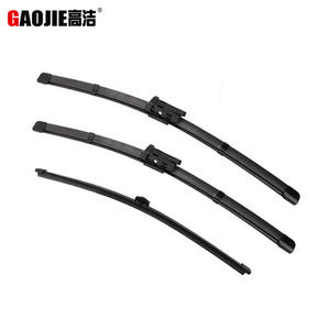 ใบปัดน้ำฝนแบบไร้โครง Gaojie สำหรับ Audi Q5 ปี 2008-2017 ใบปัดน้ำฝนกระจกหน้า ยางสังเคราะห์ มุมกวาด 180 องศา - Product Image 2