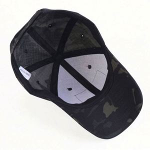 Gorra de Béisbol Ajustada al por Mayor, 100% Algodón, Camuflaje Desértico, Perfil Bajo - Product Image 6