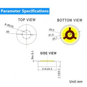 SMD マイク 4013 TWS イヤホン抗干渉エレクトレットコンデンサ高温耐性マイクスマートフォン用 - Product Image 2