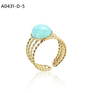 แหวนแฟชั่นพร้อม PIEDRA A0431 สำหรับผู้หญิง เครื่องประดับคุณภาพสูง - Product Image 5